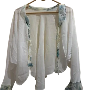 girl's trending white shrugs