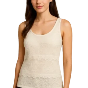 white bralette tank top for women