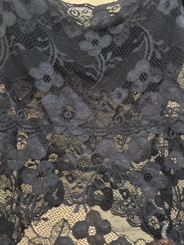 black floral bralette top for women