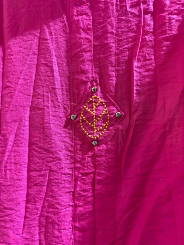 women's oversized pink shirts