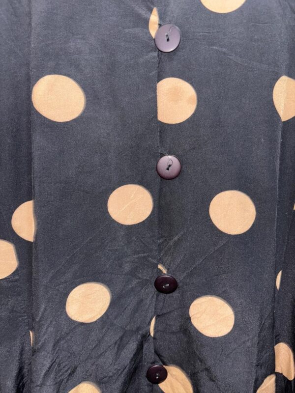women's vintage polka dot shirt