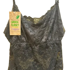 black floral bralette top for women