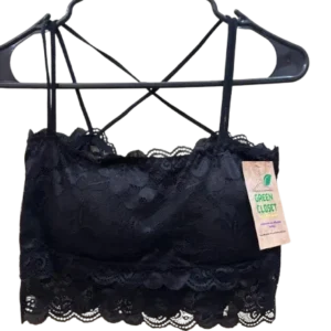 stylish wire free crop top lingerie for women